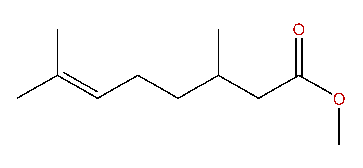 Methyl 3,7-dimethyl-6-octenoate